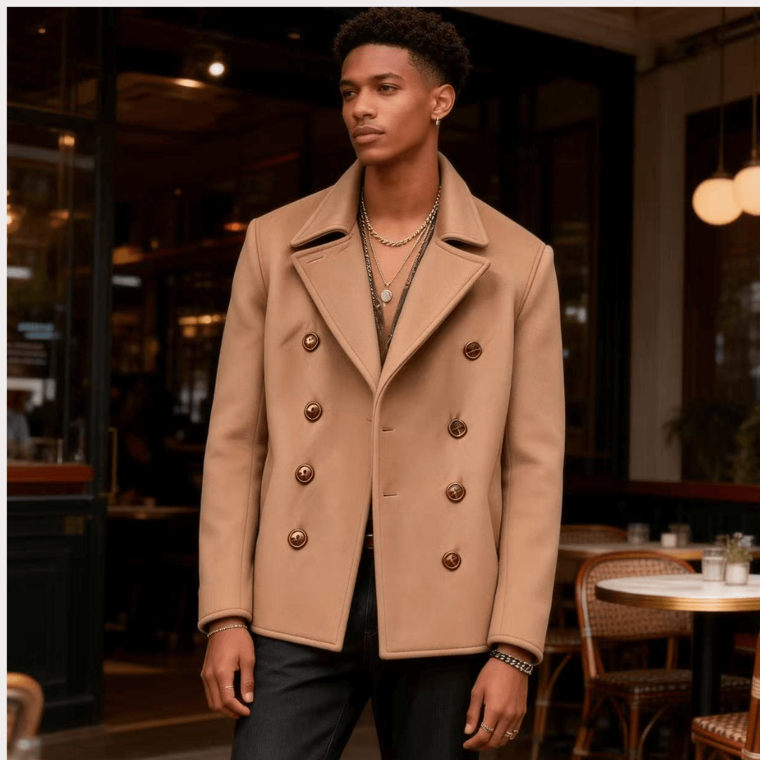 Hudson Heritage Double-Breasted Peacoat