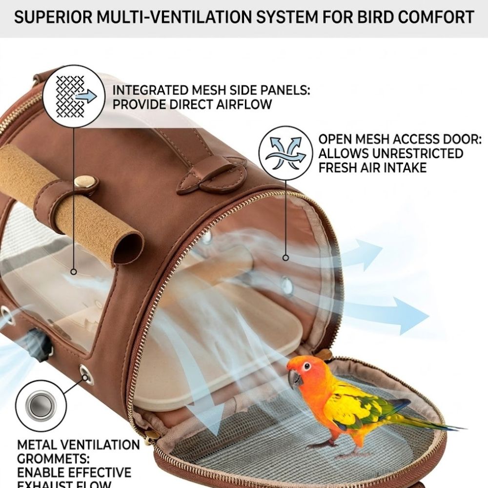 AeroShield™ Waterproof Parrot Carrier