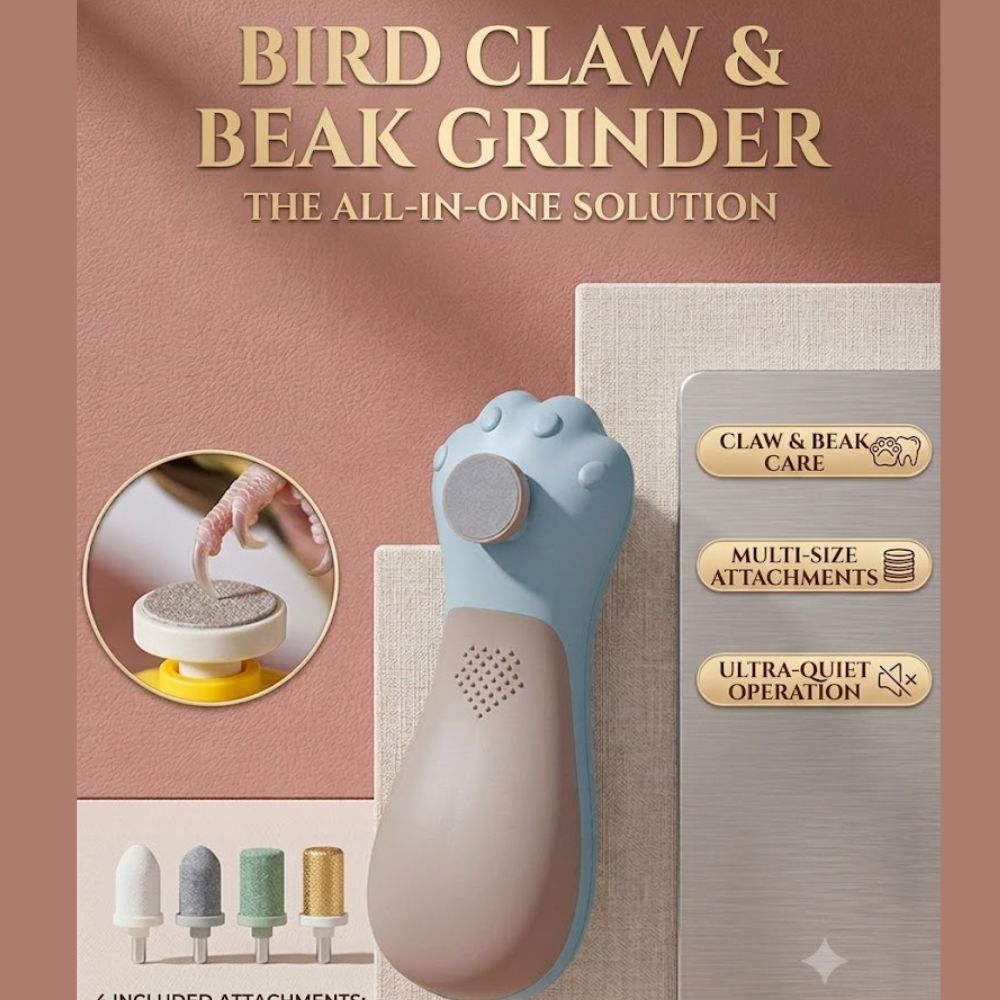 Perchfy™ 4-in-1 Versatile Avian Electric Claw Grinder & Trimmer