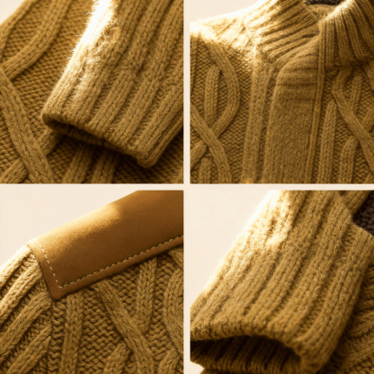 Heritage Cable Wool Cardigan