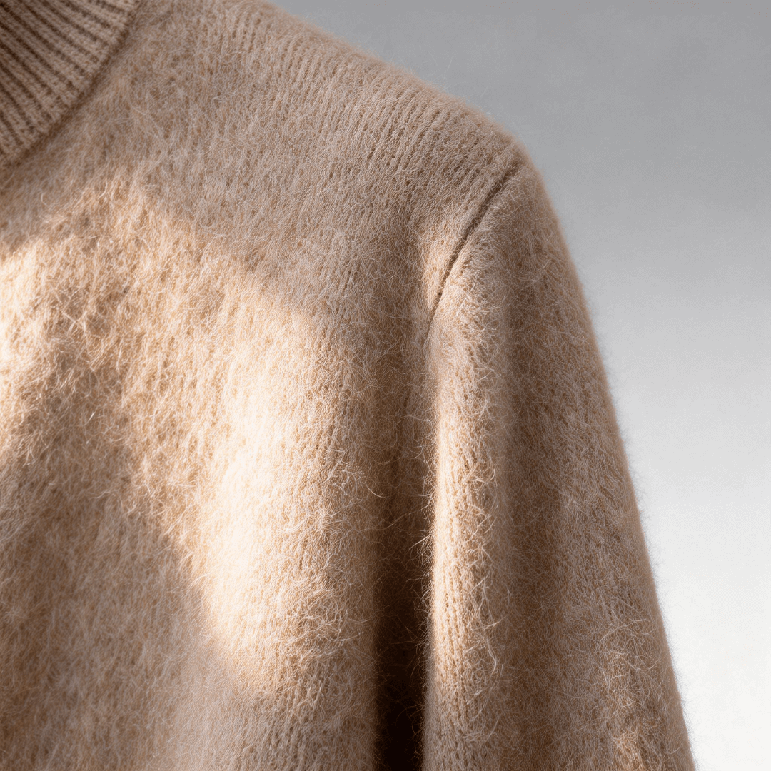 Aurelius Cashmere Zip Cardigan