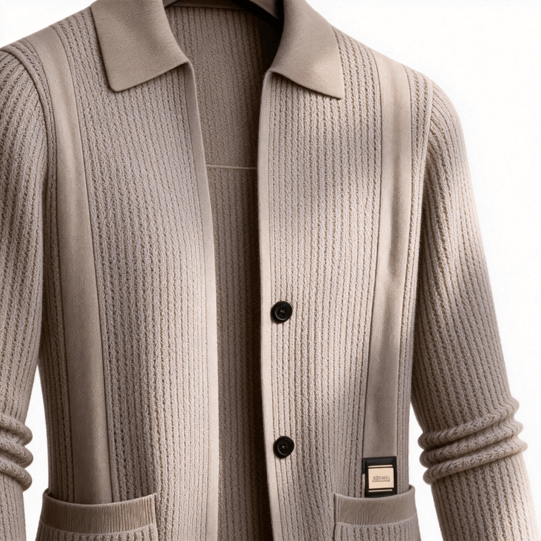 Ridgeway Cashmere Knit Cardigan