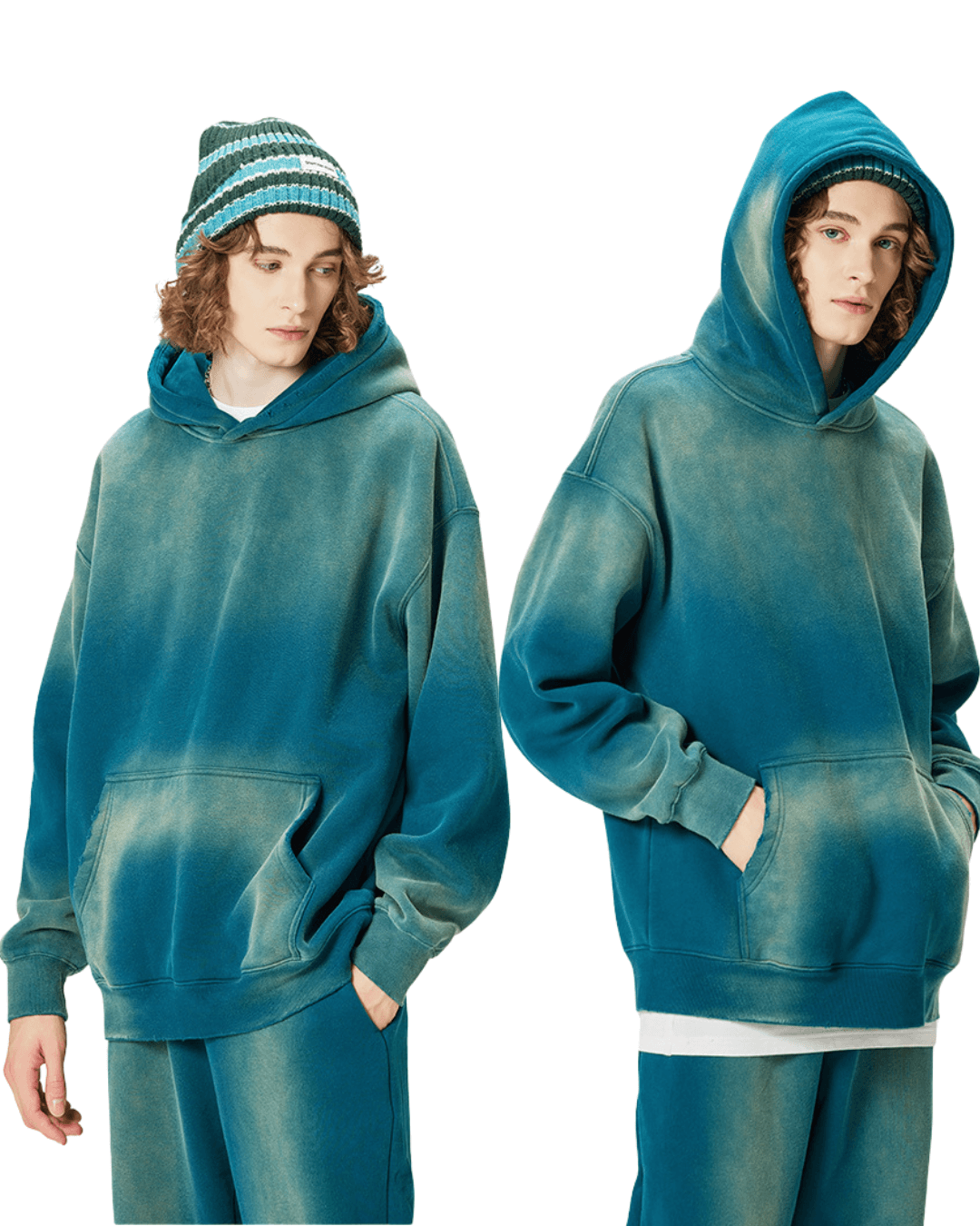 Men’s Shading Hooded Jacket – Trendy Streetwear for Going Out