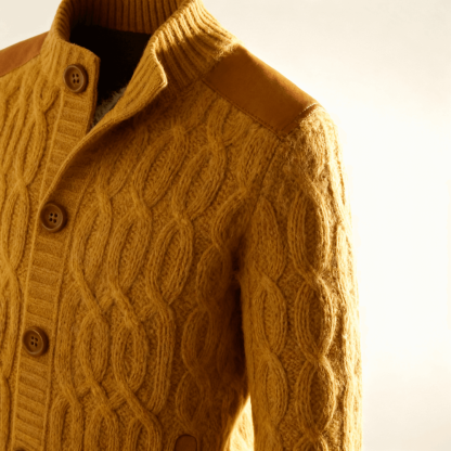 Heritage Cable Wool Cardigan