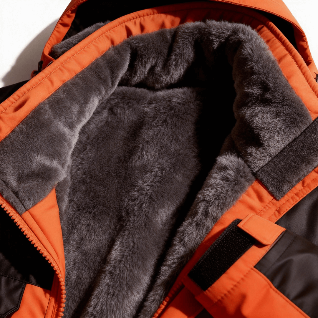 ArcticShield Fleece-Lined Shell Jacket