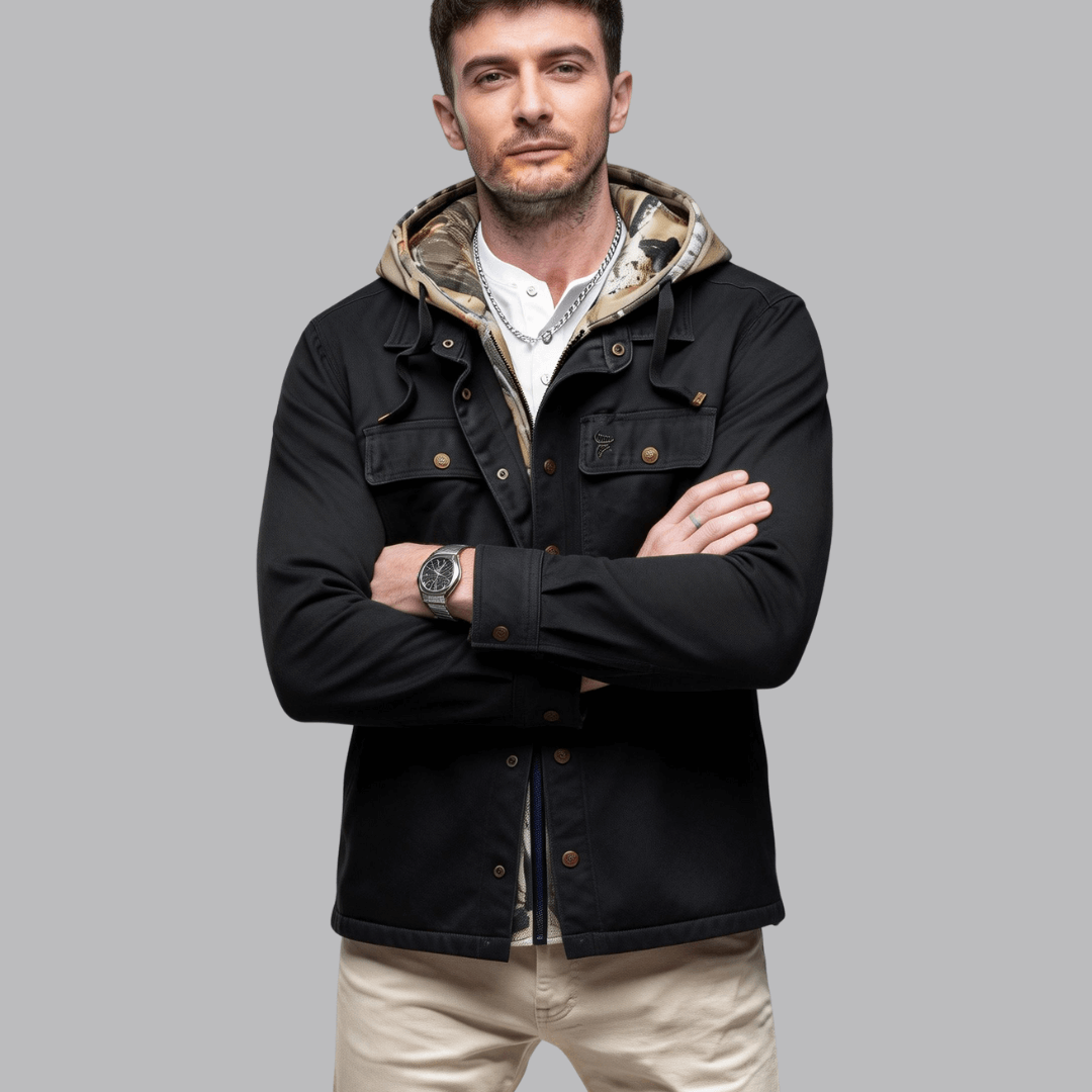 Frontier Hooded Utility Jacket