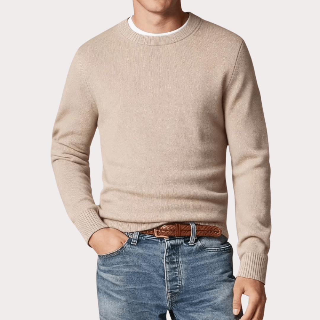 FeatherTouch Cashmere Crewneck