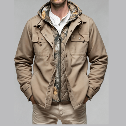 Frontier Hooded Utility Jacket
