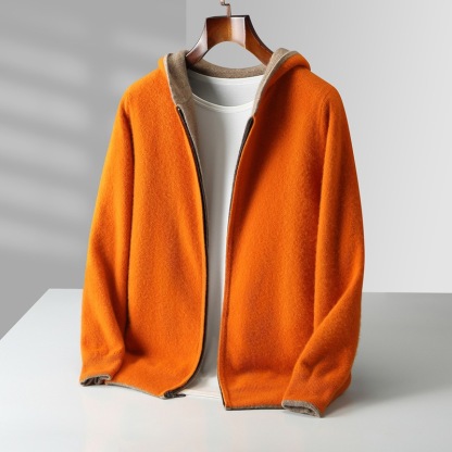 Caruso Cashmere Zip Hoodie