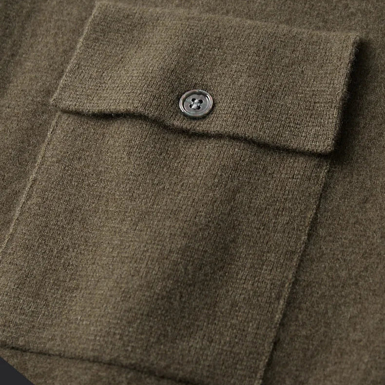 The Belmont Cashmere Overshirt