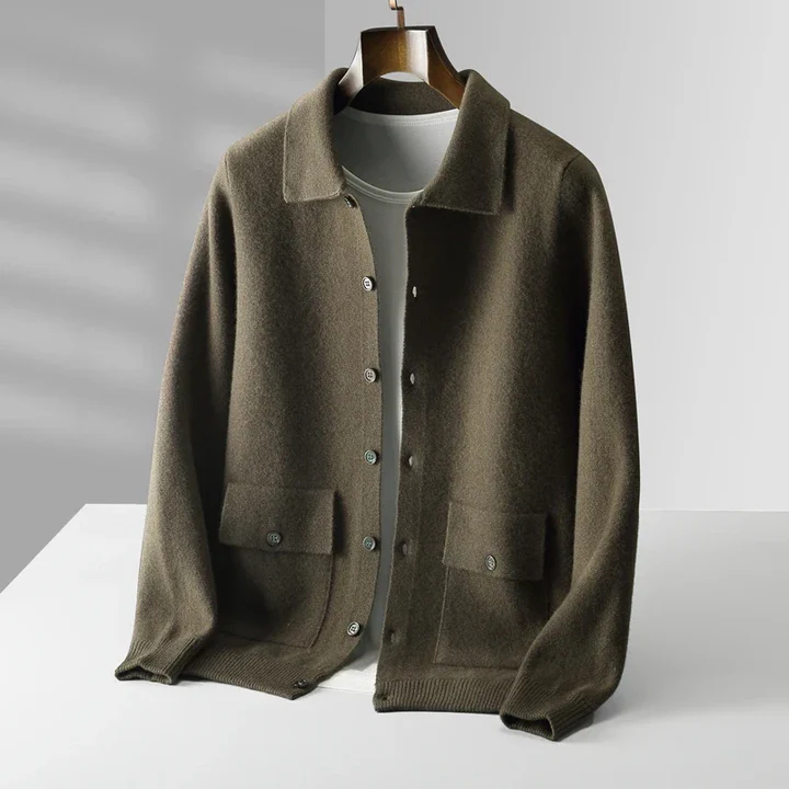 The Belmont Cashmere Overshirt