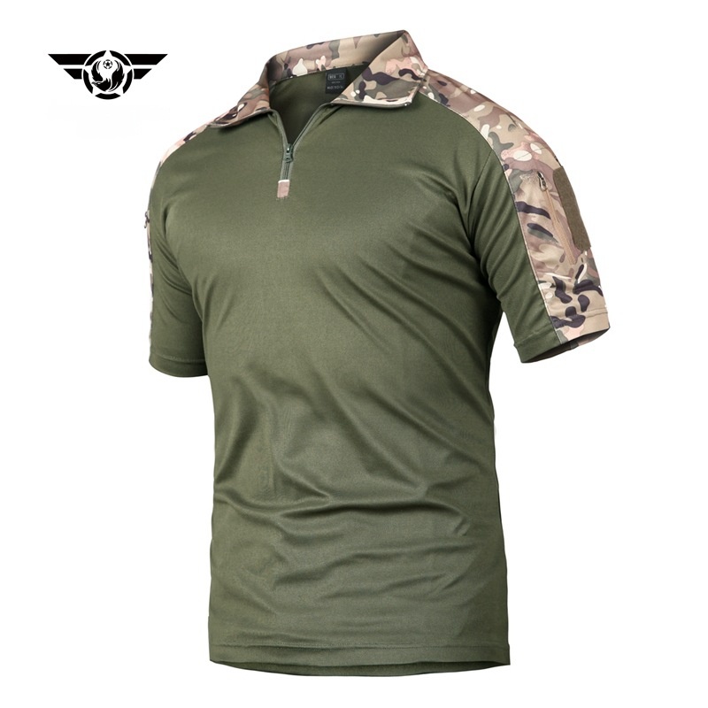Tactical Dry-Fit Camo Shirt