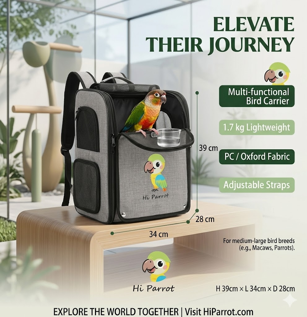 Perchfy™ OutBound Parrot Backpack