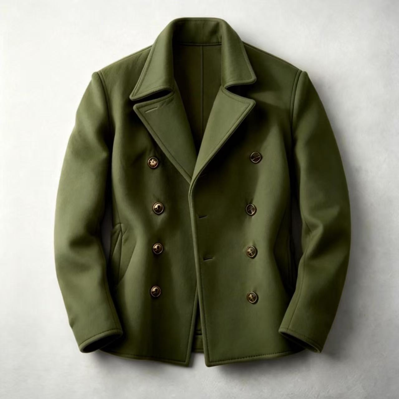 Hudson Heritage Double-Breasted Peacoat