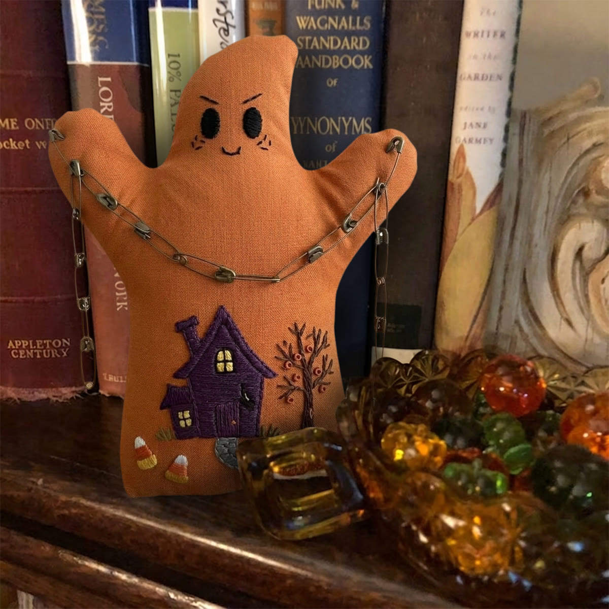Rubbyoo Geister-Stickset – Gruseliges Hexenhaus | Halloween-Kinderzimmerdekoration | Einfaches Nähprojekt für Anfänger - image 3