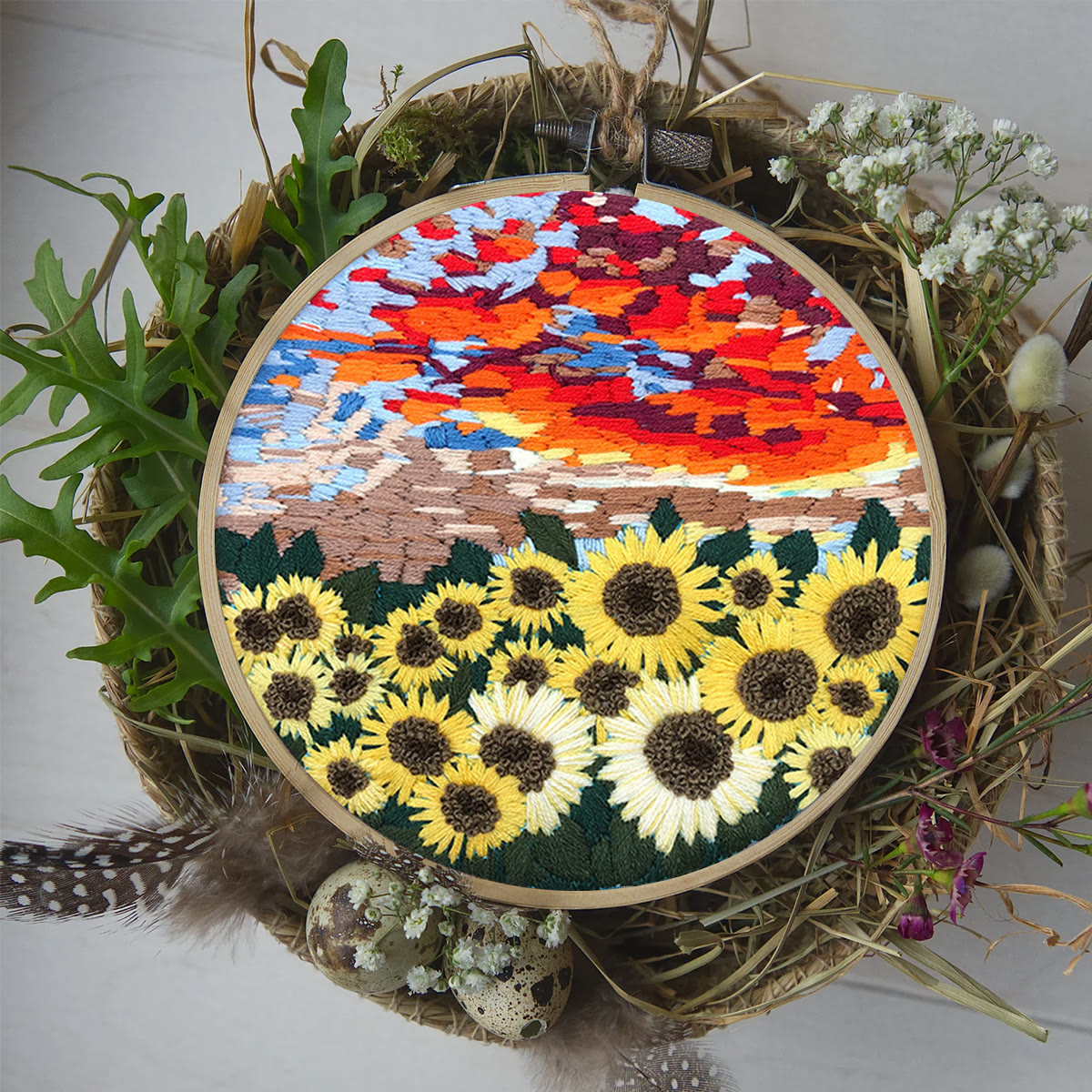 Rubbyoo Stickset - Blumen-Sonnenblume - image 9