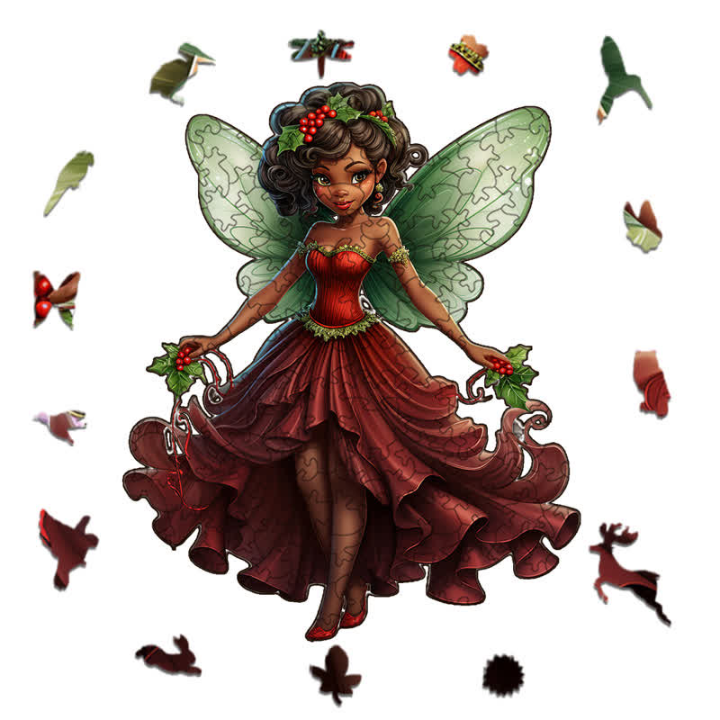 Rubbyoo Majestic Schwarzes kleines Mädchen - Holzpuzzle - image 2