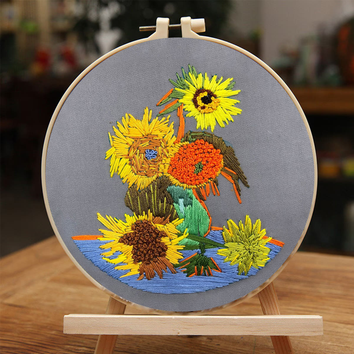 Rubbyoo Stickset – Van Gogh-Gemälde „Sonnenblume“ - image 5