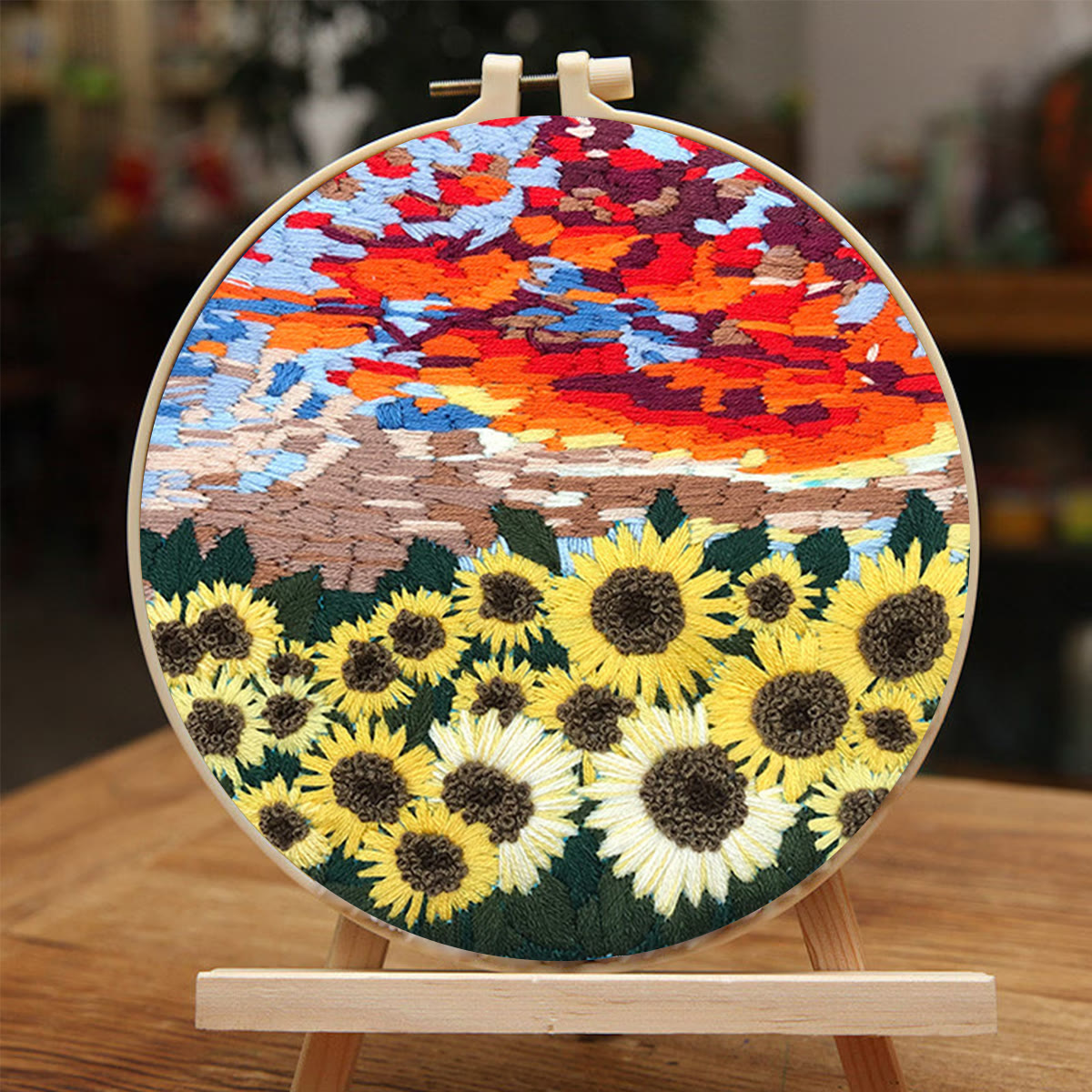 Rubbyoo Stickset - Blumen-Sonnenblume - image 3