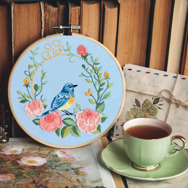 Rubbyoo Stickset - Exotische Vögel-Blumen - image 11