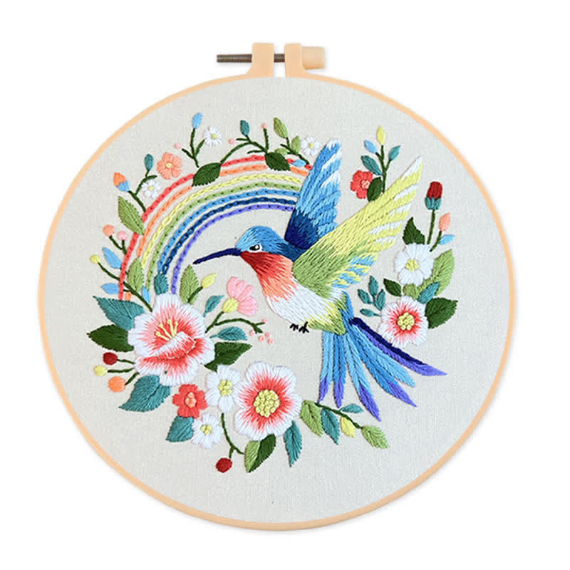 Rubbyoo Stickset - Exotischer blauer Vogel - image 1