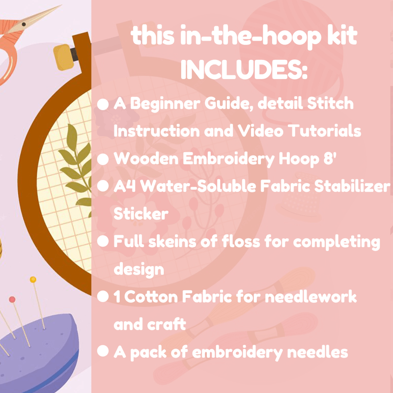 Rubbyoo Stickset – Blumen-Fahrrad-Motiv-Bastelset für die moderne Heimdekoration - image 11