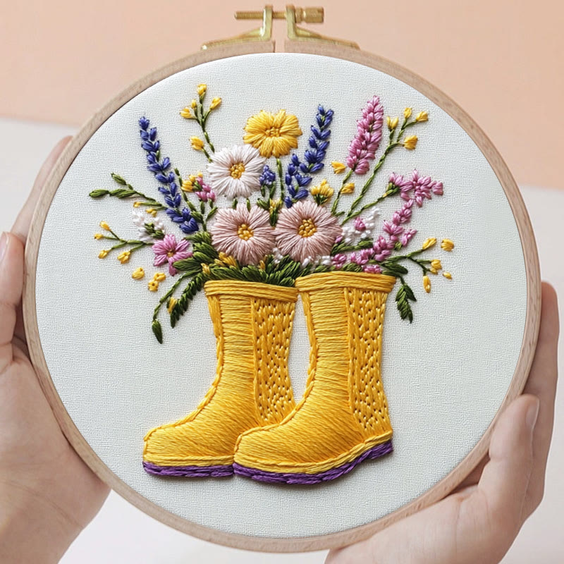 Rubbyoo Stickset - Boots of Bloom | Für Bastelliebhaber DIY Bastelsets - image 5
