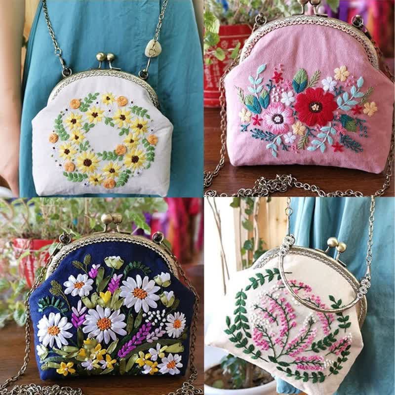 Metall-Kussverschluss-Taschenset | DIY-Geldbörse mit Kette - image 2