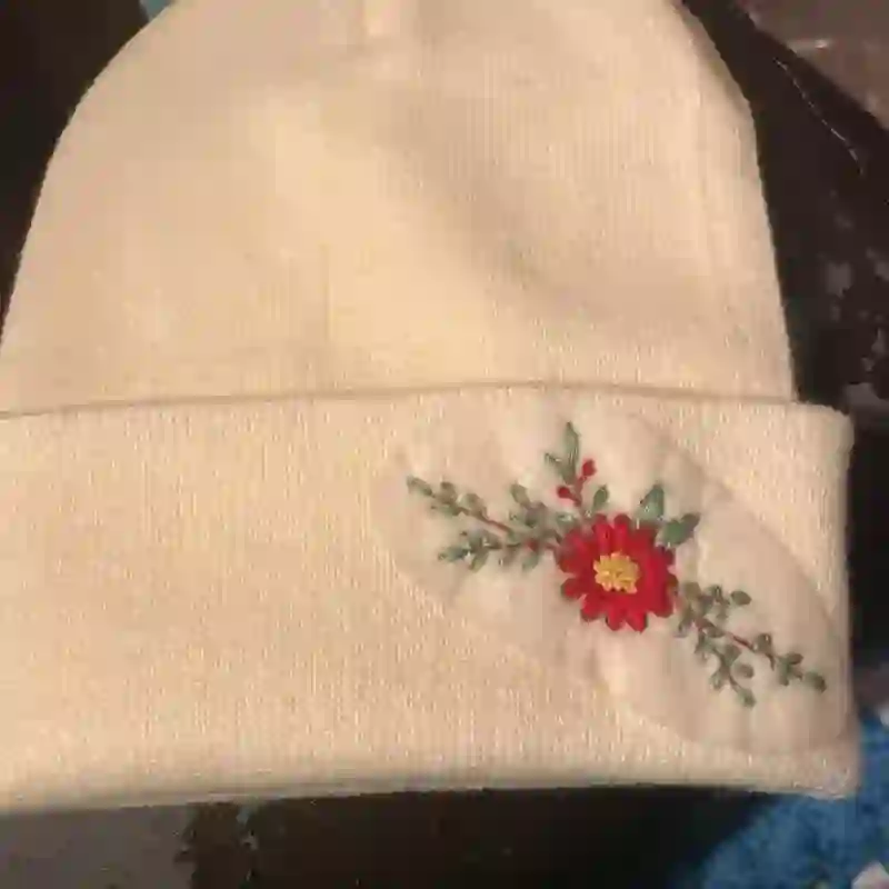 Stickmuster mit blühenden Blumen | Stickerei für Kleidung - image 3