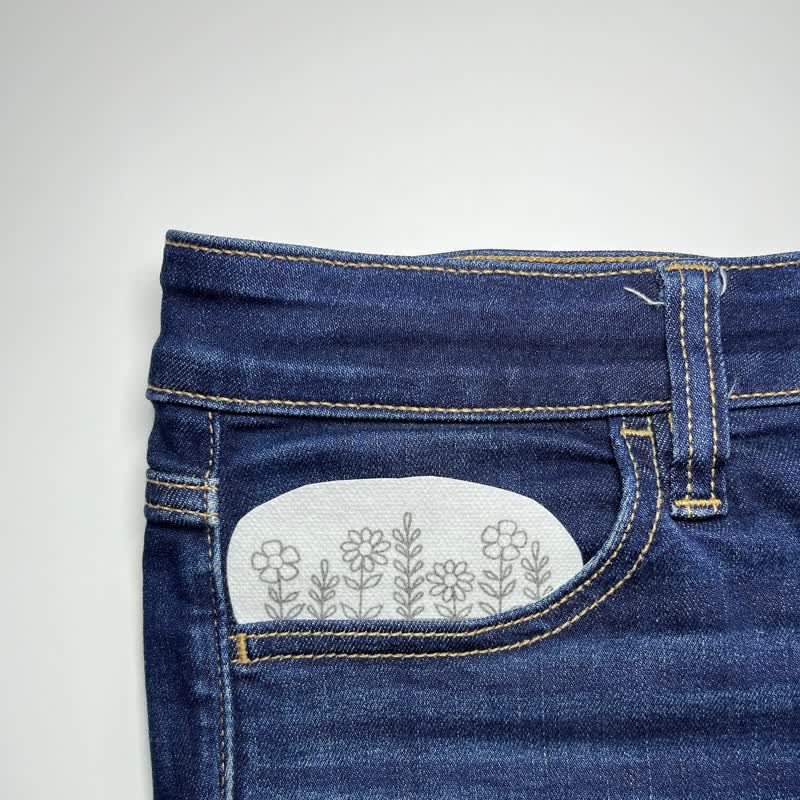 Stickmuster mit blühenden Blumen | Stickerei für Kleidung - image 4