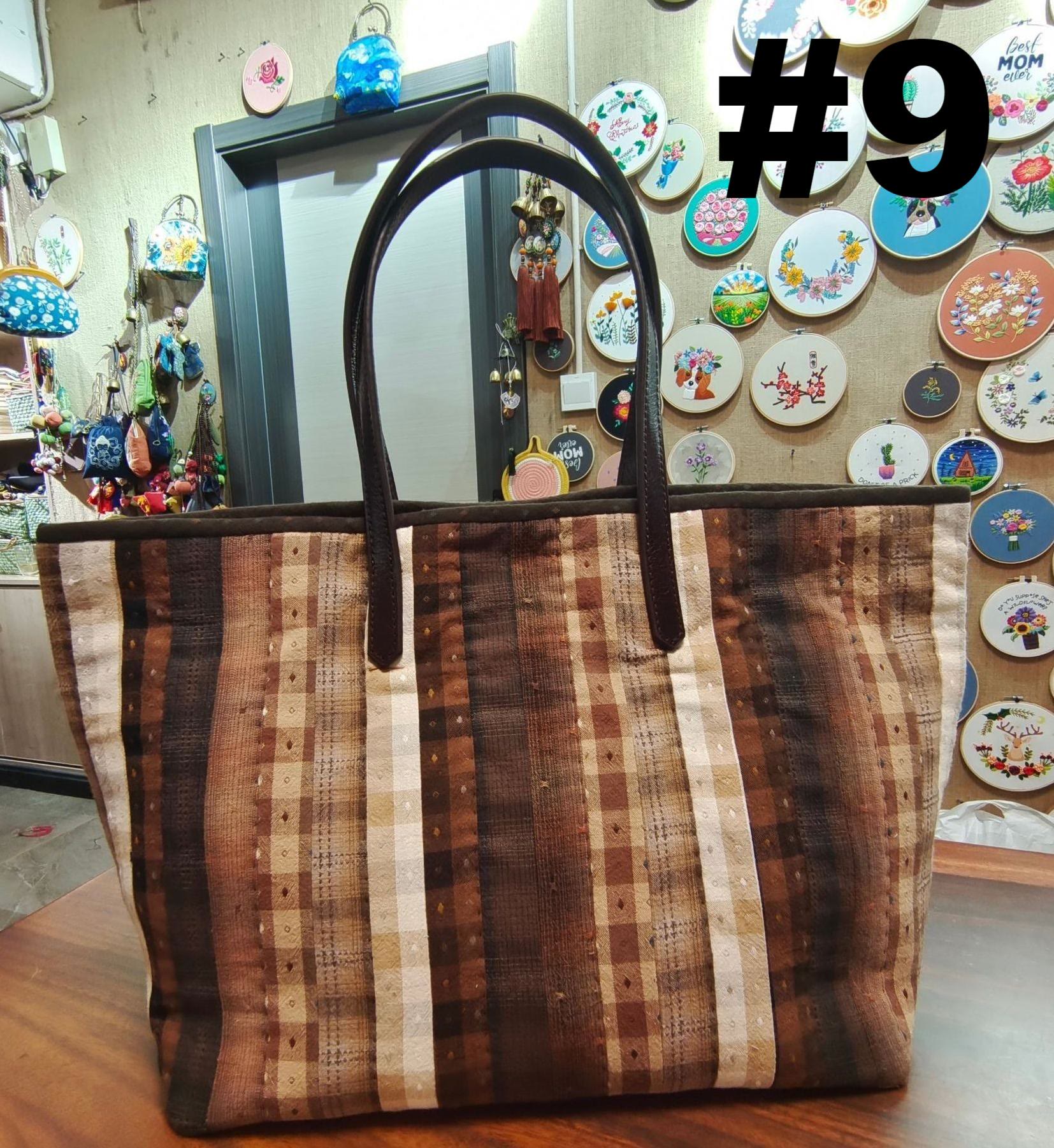 Handgemachtes Schultertaschen-Set | Einzigartige große Tragetasche | Nadel-Handarbeitsgeschenk - #9 - image 10