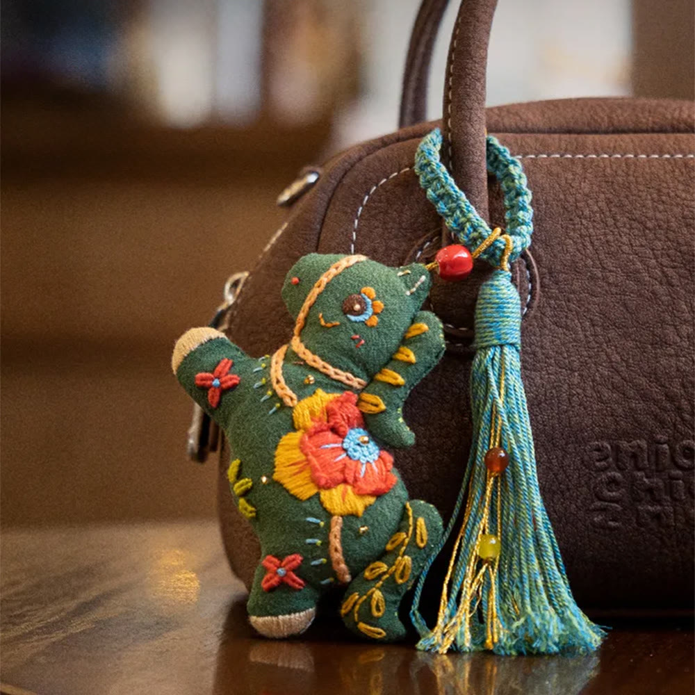 Stickset „Kleines Pferd und Begleiter“ – Niedliches Tierbastelprojekt | Perfekter handgefertigter Anhänger | Einzigartige Geschenkidee - image 6