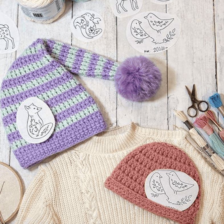 Stickmuster mit Waldtieren | Handarbeit für Anfänger | Perfektes Geschenk für DIY-Fans - image 2