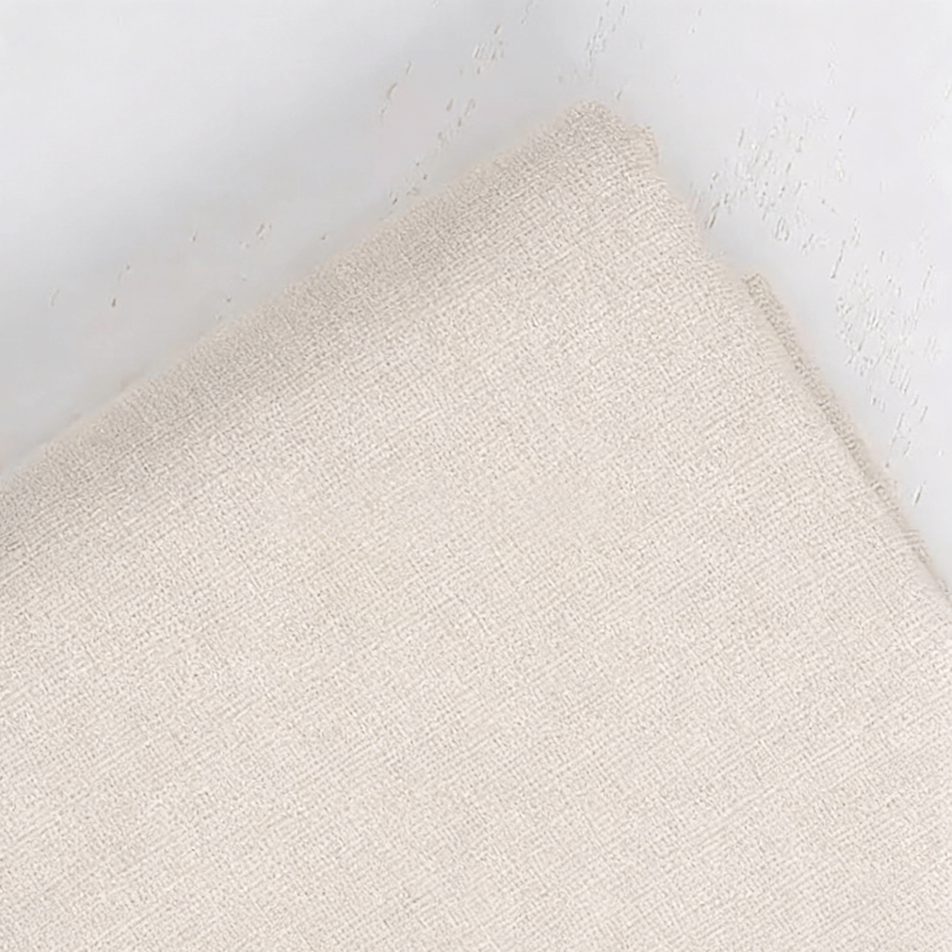 Bestickter Leinenstoff – Buntes Stickgewebe | Perfekt für DIY-Nähprojekte - 30 x 30 cm - Hellbeige - image 5