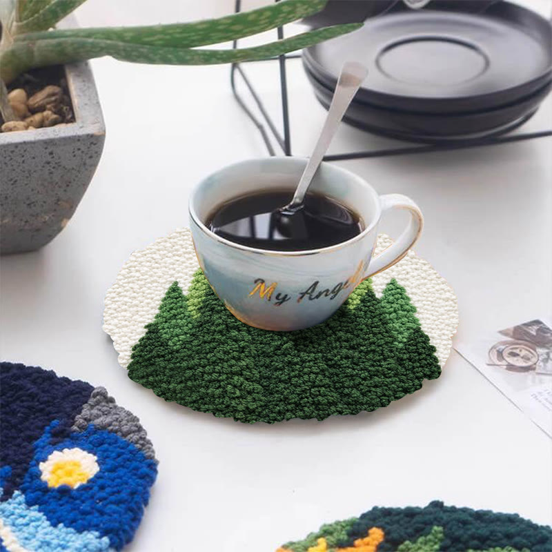 Nadelspiel-Set „Immergrüner Kiefernwald“ – Einfache Bastelidee | Natürliche Wohnaccessoires - image 5