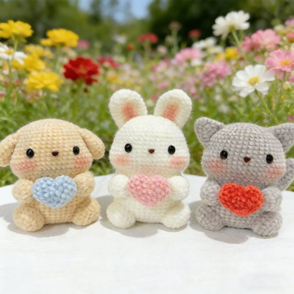 DIY-Häkelset mit Tiermotiven – Niedliches Tierspielzeug | Schönes Häkelgeschenk - image 2