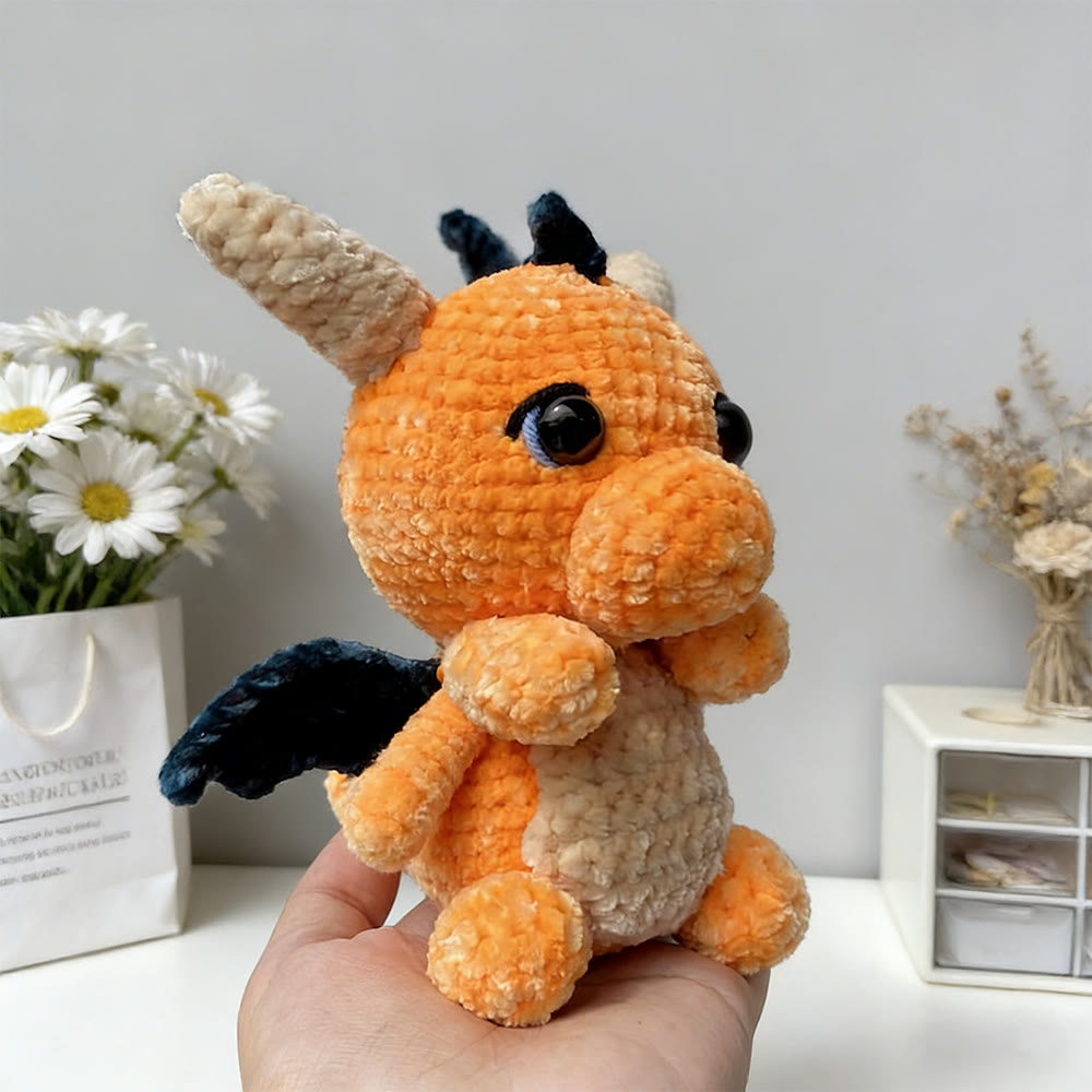 DIY-Häkelset für magische Dinosaurier – Einzigartiges Babygeschenk | Handgehäkeltes Spielzeug - image 2