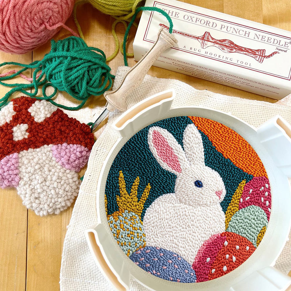 Osterhasen-Punch-Needle-Set – Fröhliches DIY | Festliche Osterschätze - image 12