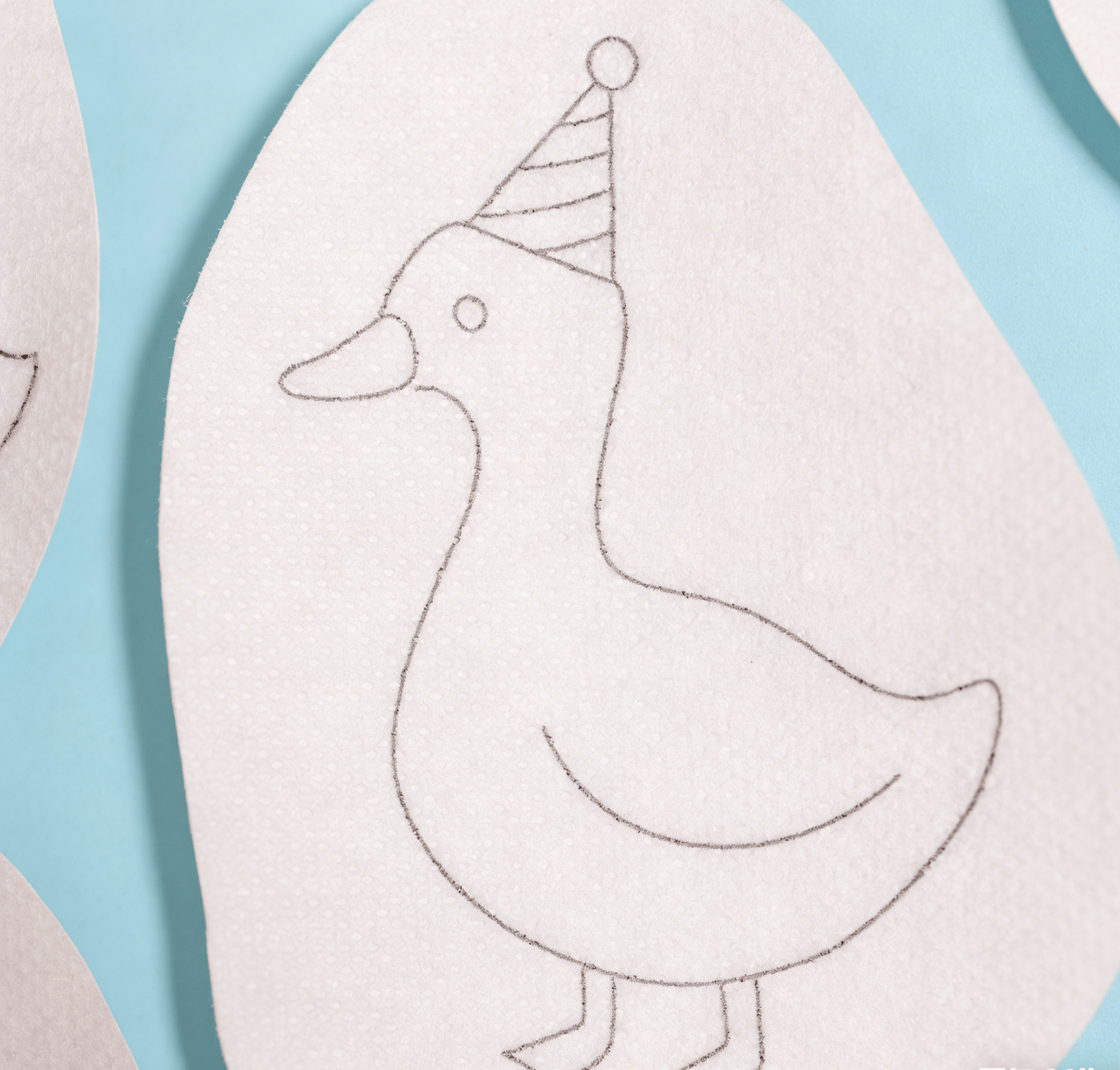 Gänse-Stickmuster | Tierstickerei zum Selbermachen | Handgefertigte Nadelkunst - image 3