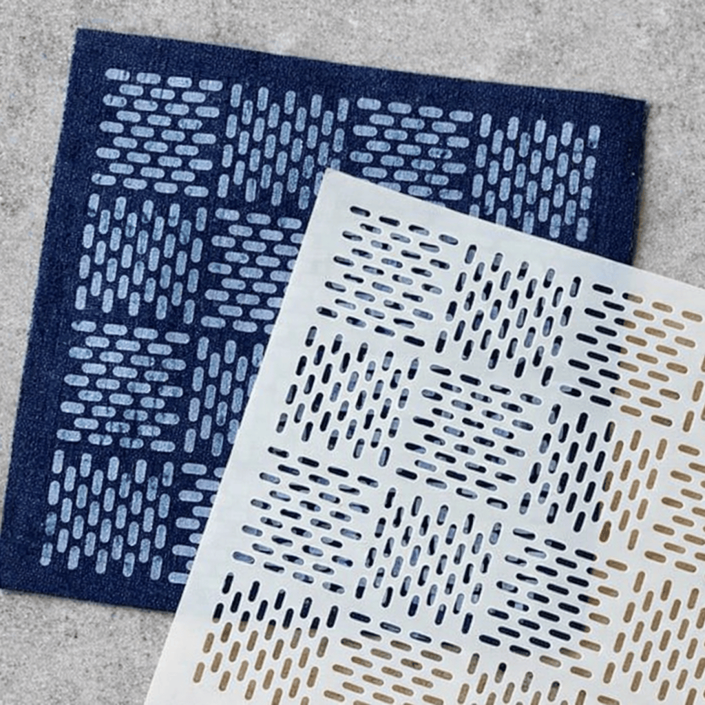 Sashiko-Stickmuster – Sashiko-Quiltschablone | DIY-Geschenkidee für Anfänger - image 1
