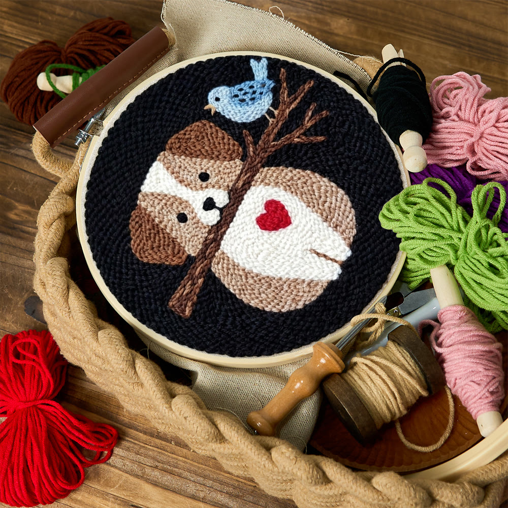 Sweet Puppy Punch Needle Kit - Lovely Animal Handicraft | Perfect Gift For Dog Lovers - image 4