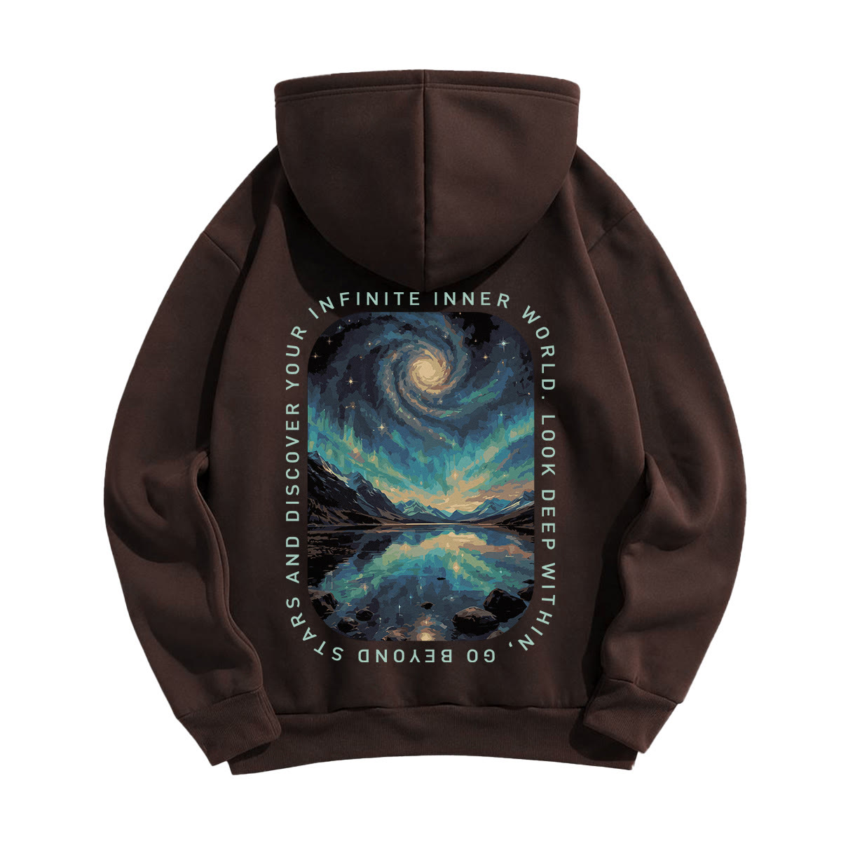 Rubbyoo Unisex-Hoodie: Entdecke deine unendliche innere Welt jenseits der Sterne - image 15