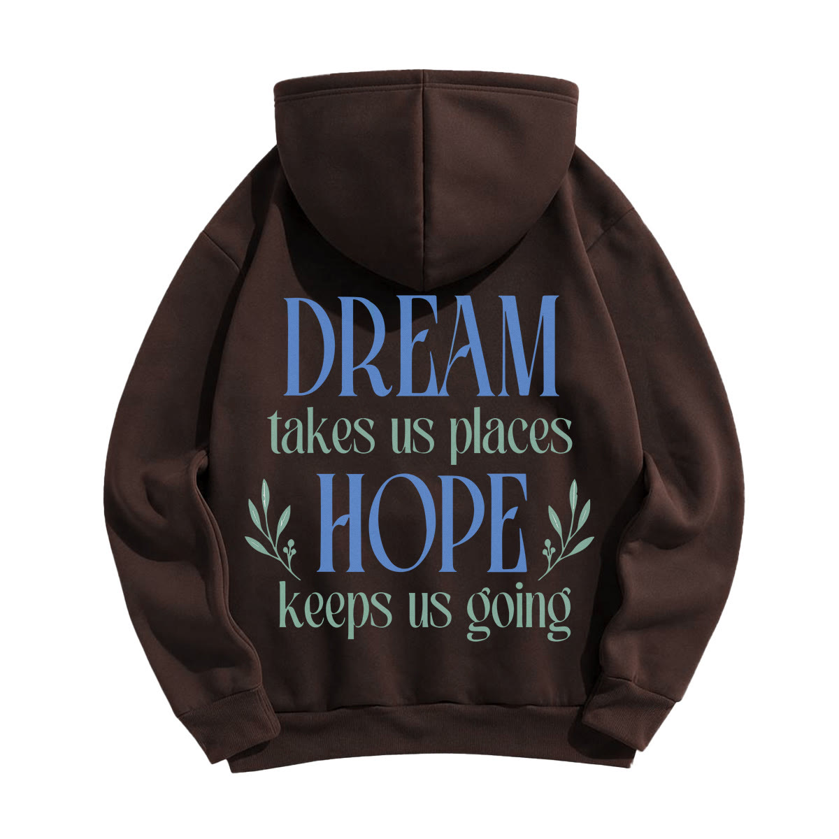 Rubbyoo Unisex-Hoodie „Hoffnung hält uns am Laufen“ - image 12