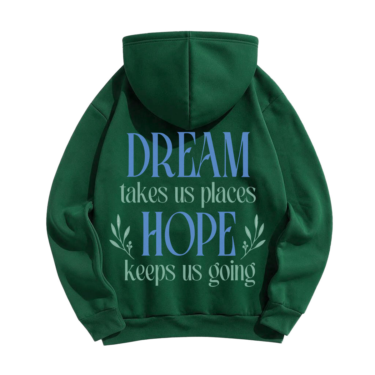 Rubbyoo Unisex-Hoodie „Hoffnung hält uns am Laufen“ - image 18