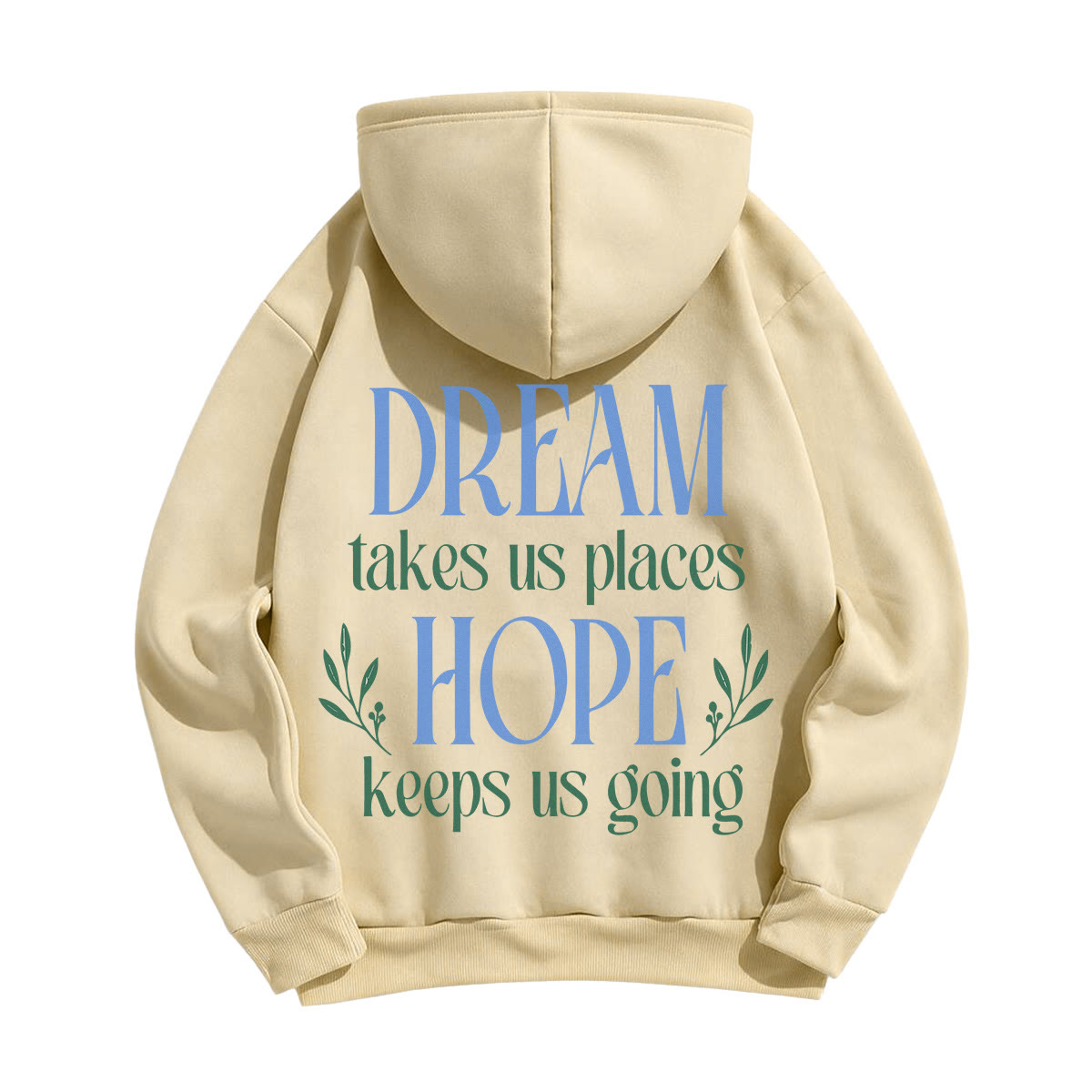 Rubbyoo Unisex-Hoodie „Hoffnung hält uns am Laufen“ - image 15