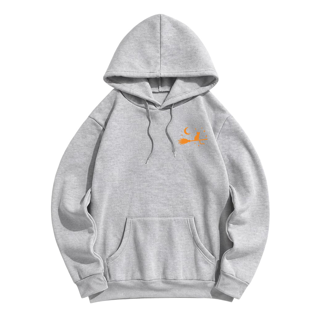 Rubbyoo Ich bin hier für Geister und Zauber – Unisex-Hoodie-Halloween-Outfit - image 24