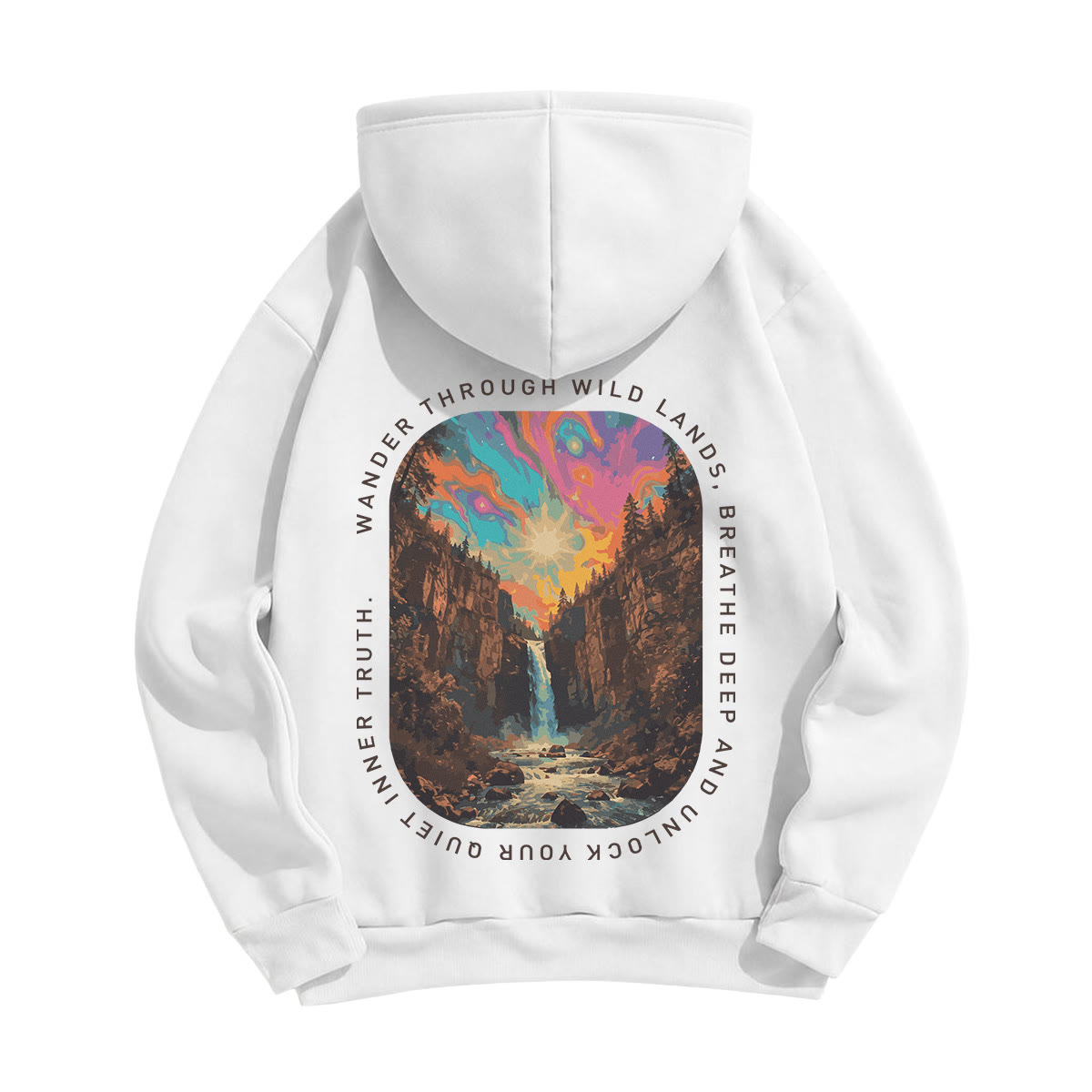 Rubbyoo Wander Through Wild Lands Unisex Hoodie - image 9