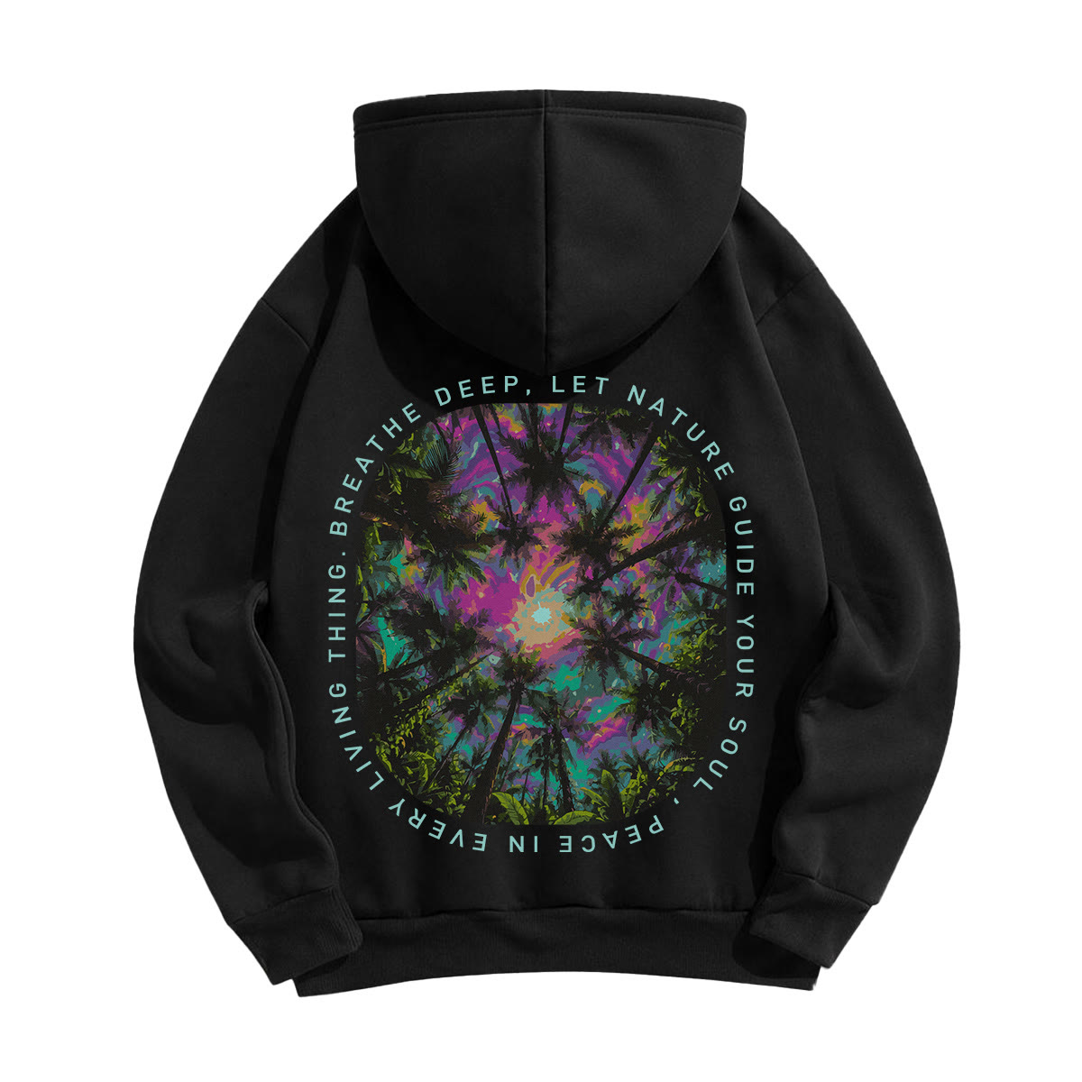 Rubbyoo Lass die Natur deine Seele leiten Unisex-Hoodie - image 6