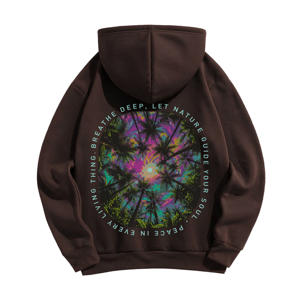 Rubbyoo Lass die Natur deine Seele leiten Unisex-Hoodie - image 15