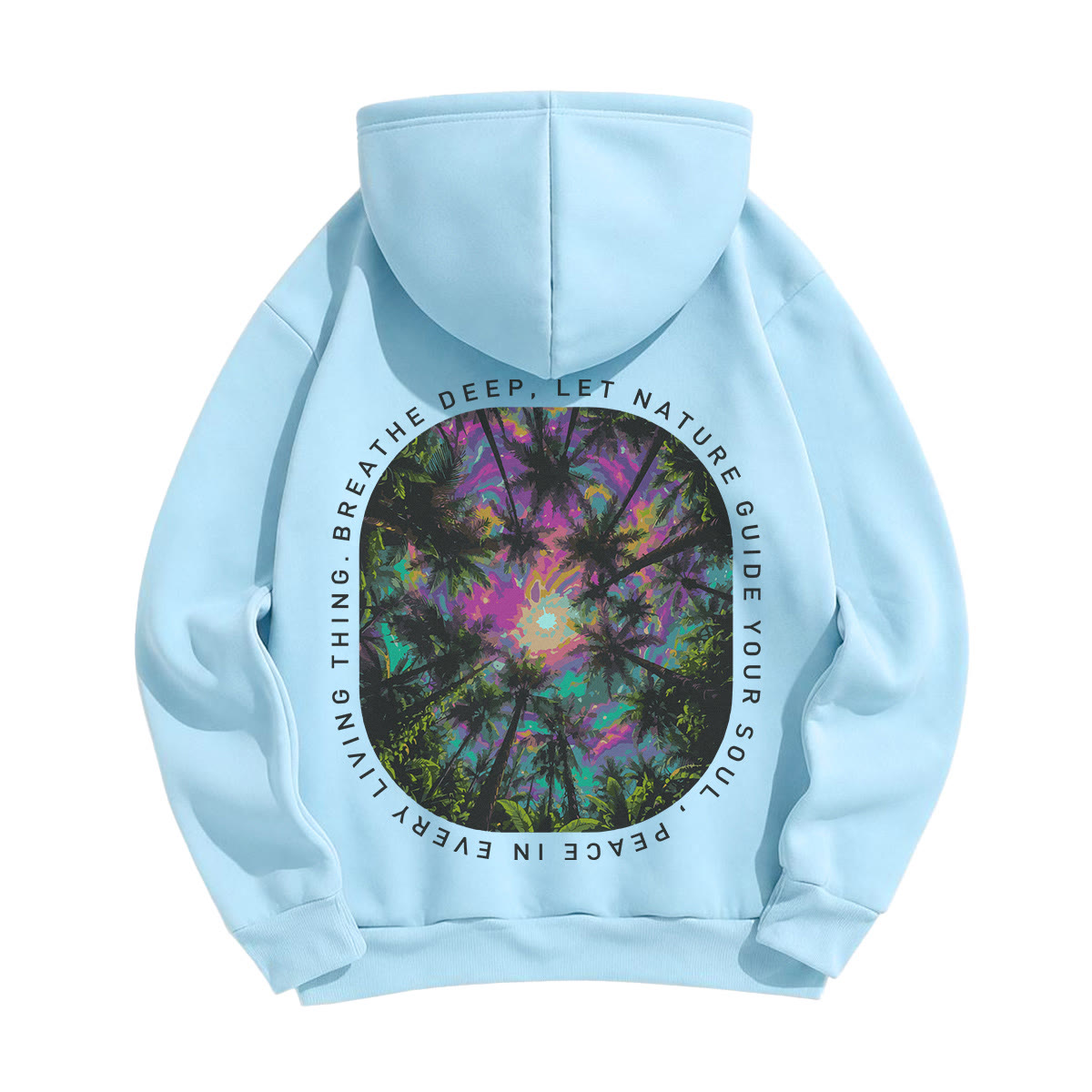 Rubbyoo Lass die Natur deine Seele leiten Unisex-Hoodie - image 12